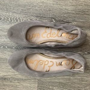Sam Edelman 8.5W grey flats